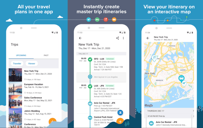Online vacation planning apps for mobile