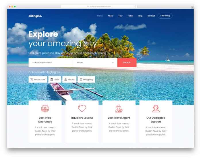 Online holiday booking websites with free breakfast
